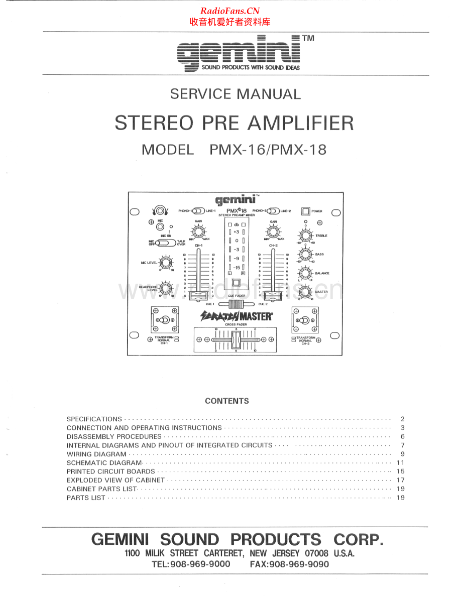 Gemini-PMX16-mix-sm维修电路原理图.pdf_第1页