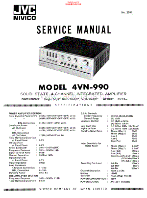 JVC-4VN990-int-sm 维修电路原理图.pdf