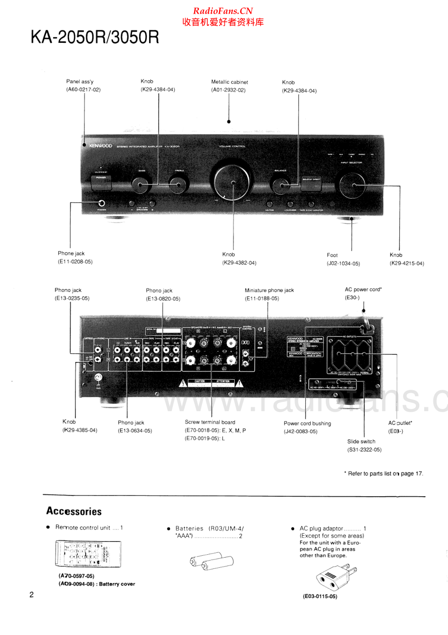 Kenwood-KA3050R-int-sm 维修电路原理图.pdf_第2页