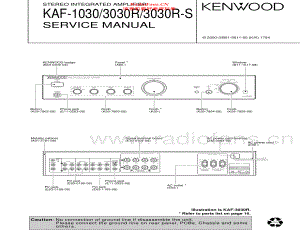 Kenwood-KAF1030-int-sm 维修电路原理图.pdf