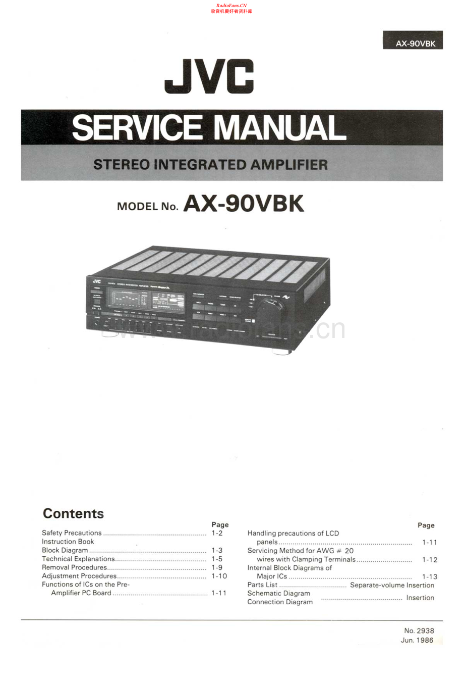 JVC-AX90VBK-int-sm 维修电路原理图.pdf_第1页