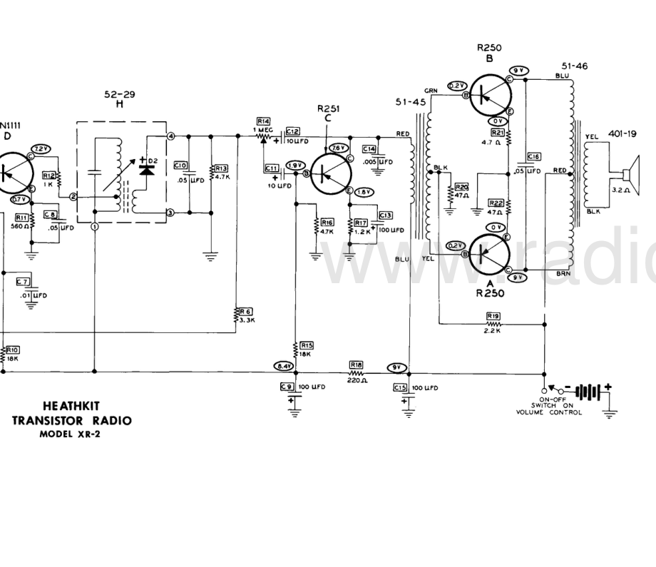 Heathkit-XR2-pr-sch 维修电路原理图.pdf_第3页