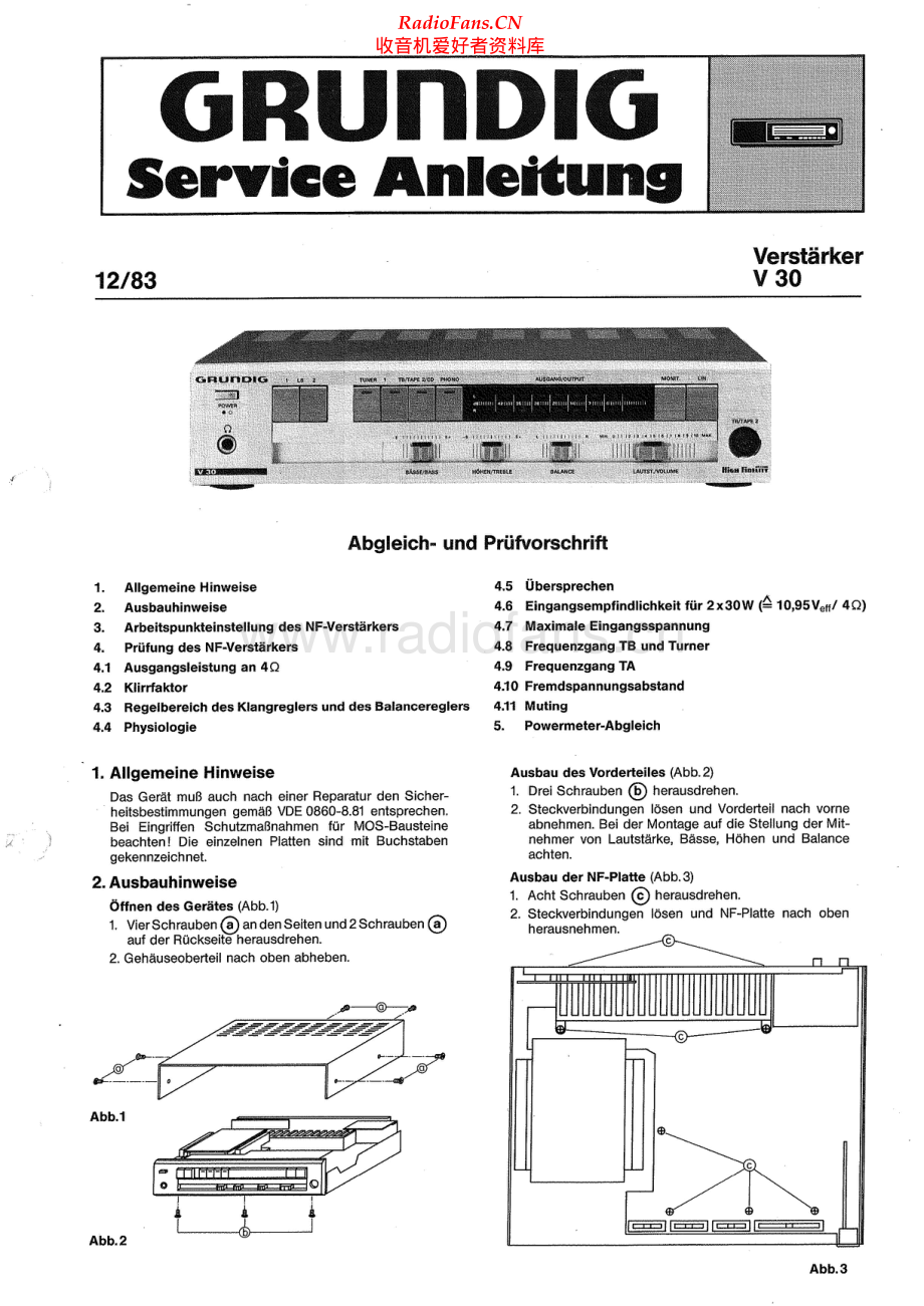 Grundig-V30-int-sch维修电路原理图.pdf_第1页