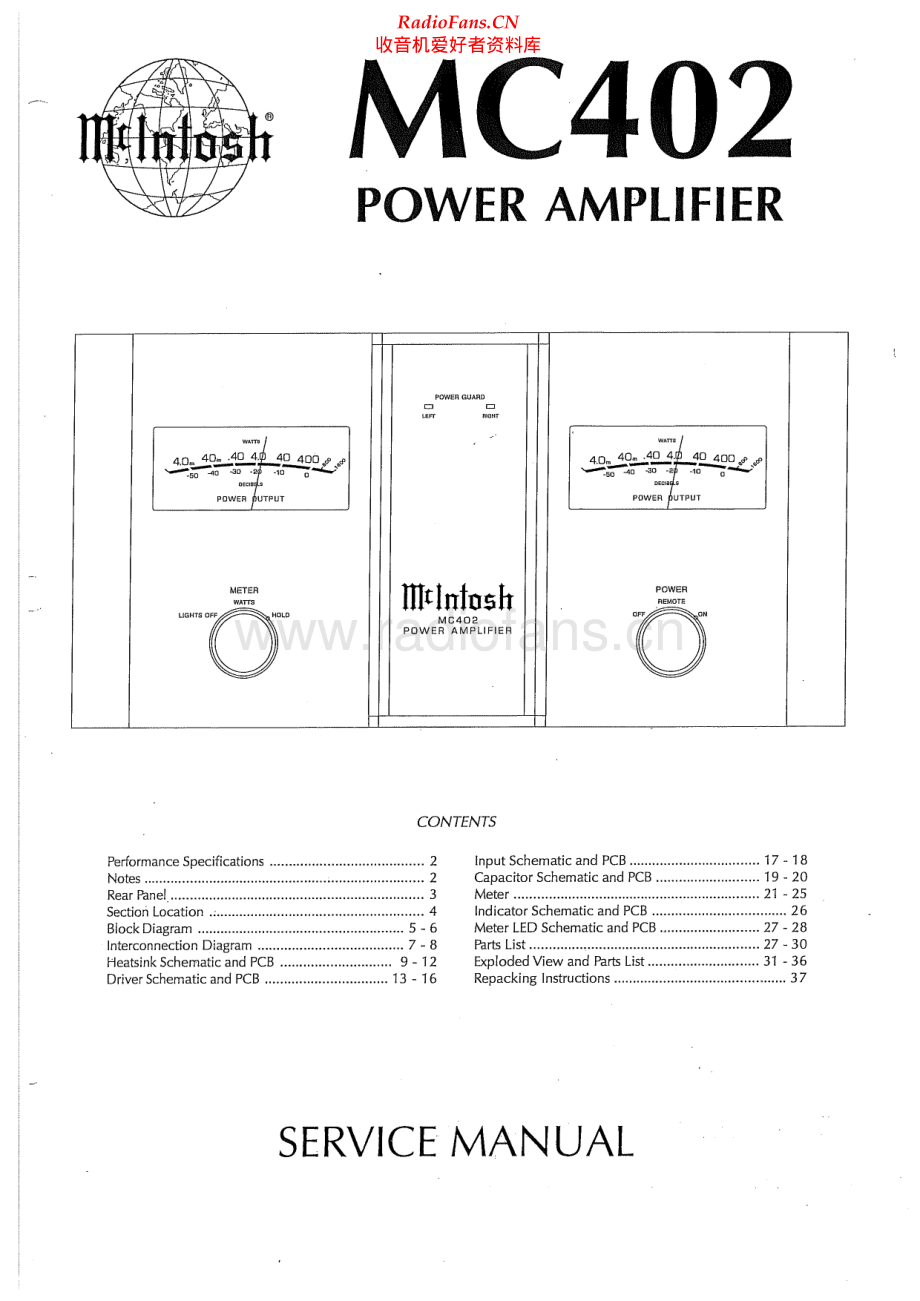 McIntosh-MC402-pwr-sm 维修电路原理图.pdf_第1页