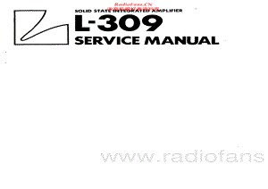 Luxman-L309-int-sm 维修电路原理图.pdf