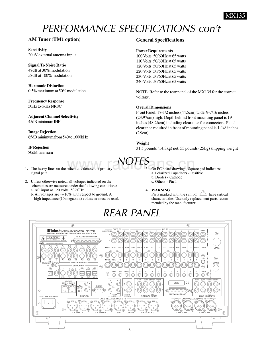 McIntosh-MX135-av-sm 维修电路原理图.pdf_第3页