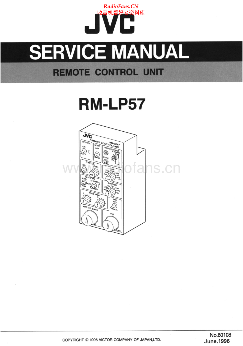 JVC-RMLP57-rcu-sm 维修电路原理图.pdf_第1页