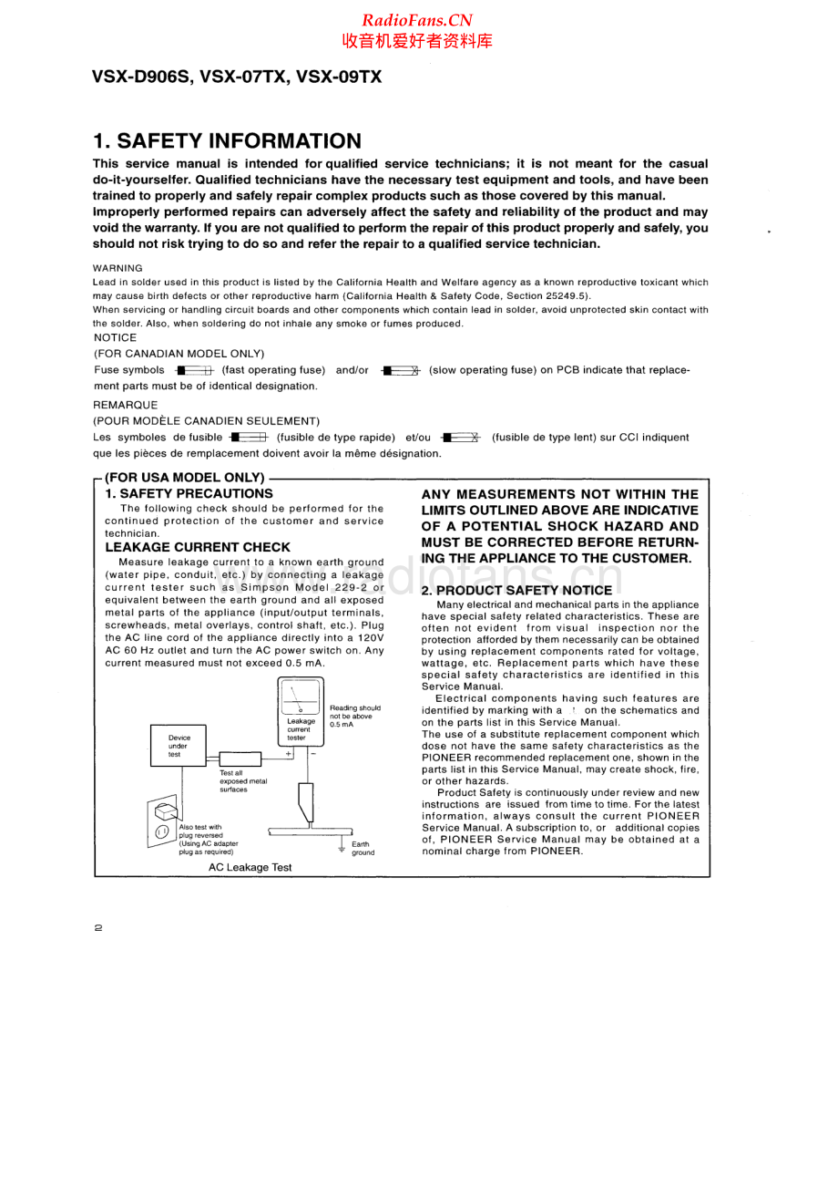 Pioneer-VSX07TX-avr-sm 维修电路原理图.pdf_第2页