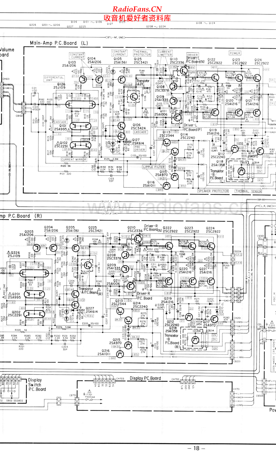 Luxman-M03-pwr-sch 维修电路原理图.pdf_第2页