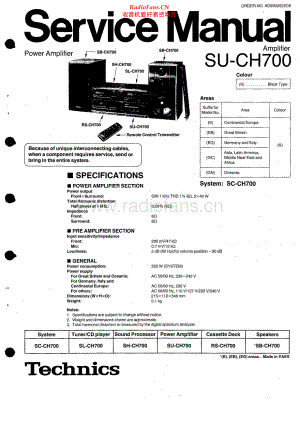 Technics-SUCH700-int-sm(1) 维修电路原理图.pdf
