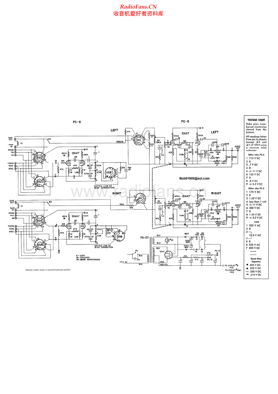 Dynaco-PAS2-pre-sch维修电路原理图.pdf_第1页