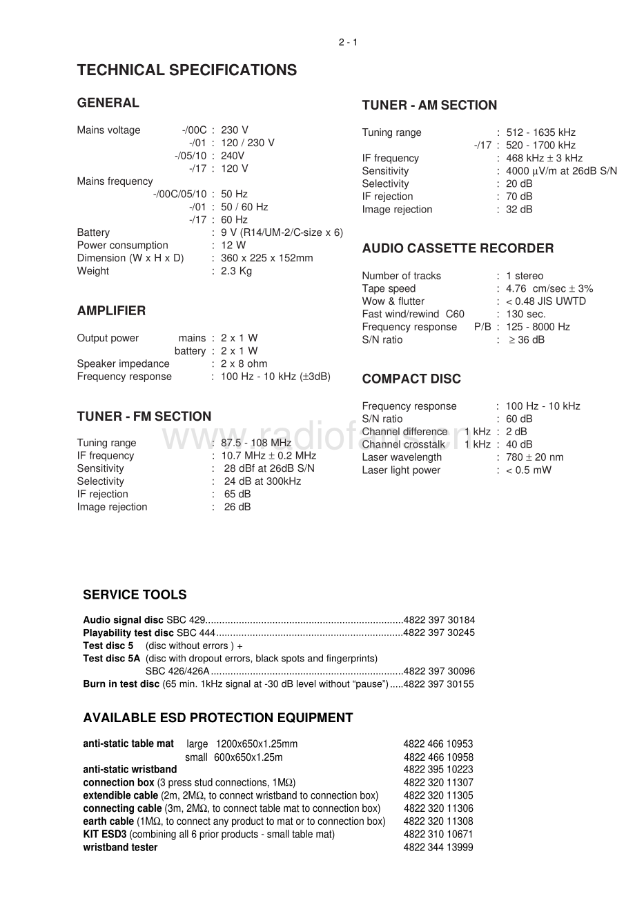 Philips-AZ1003-gb-sm 维修电路原理图.pdf_第3页