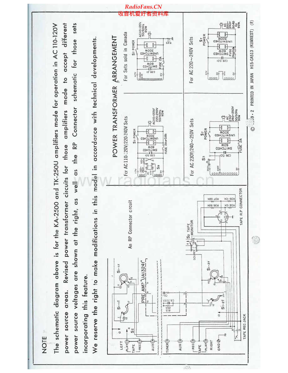 Kenwood-KA2500-int-sch1 维修电路原理图.pdf_第2页