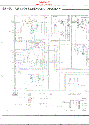Sansui-AU5500-int-sch 维修电路原理图.pdf