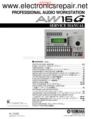 Yamaha-AW16G-aw-sm(1) 维修电路原理图.pdf
