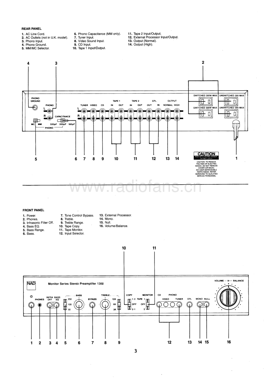 NAD-1300-pre-sm 维修电路原理图.pdf_第3页