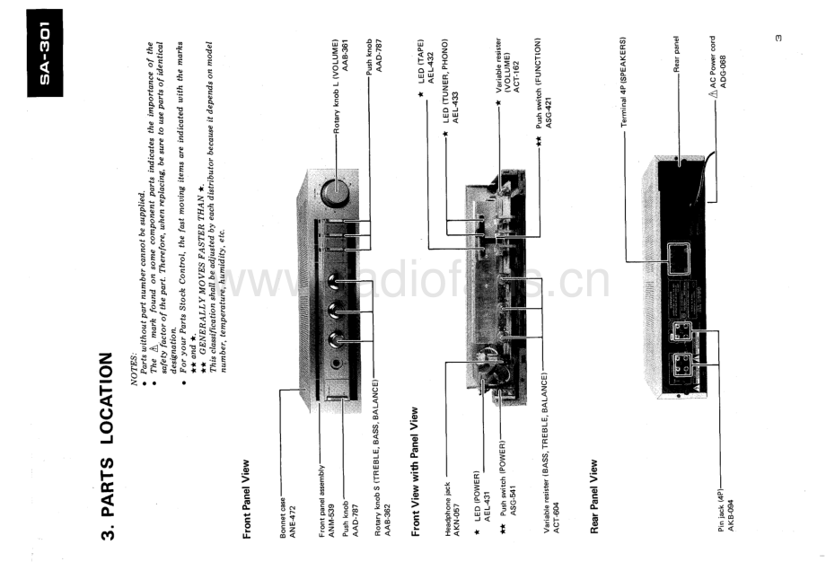 Pioneer-SA301-int-sm 维修电路原理图.pdf_第3页