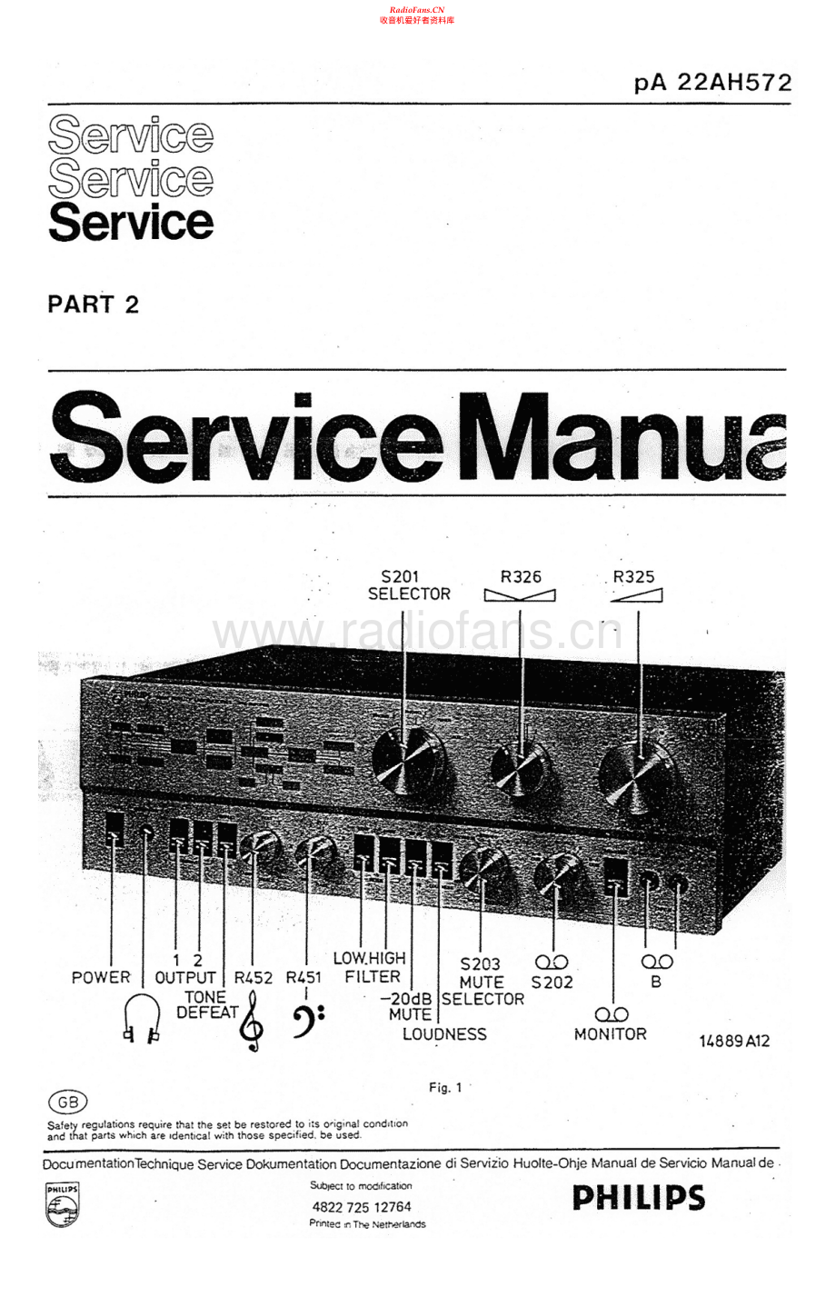 Philips-A22AH572-int-sm 维修电路原理图.pdf_第1页