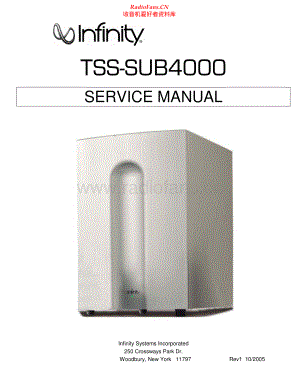 Infinity-TSSSUB4000-sub-sm 维修电路原理图.pdf