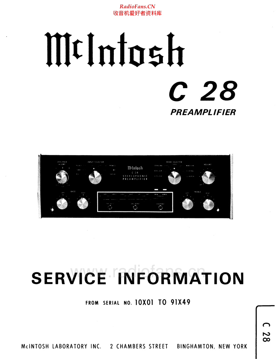 McIntosh-C28early-pre-sch 维修电路原理图.pdf_第1页