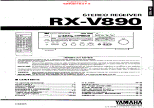 Yamaha-RXV890-avr-sm(1) 维修电路原理图.pdf