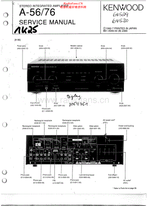 Kenwood-A56-int-sm 维修电路原理图.pdf