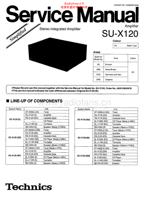 Technics-SUX120-int-ssm 维修电路原理图.pdf