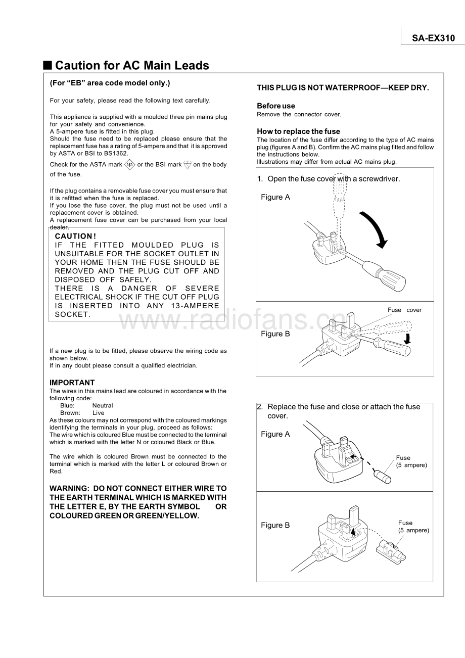 Technics-SAEX310-avr-sm 维修电路原理图.pdf_第3页