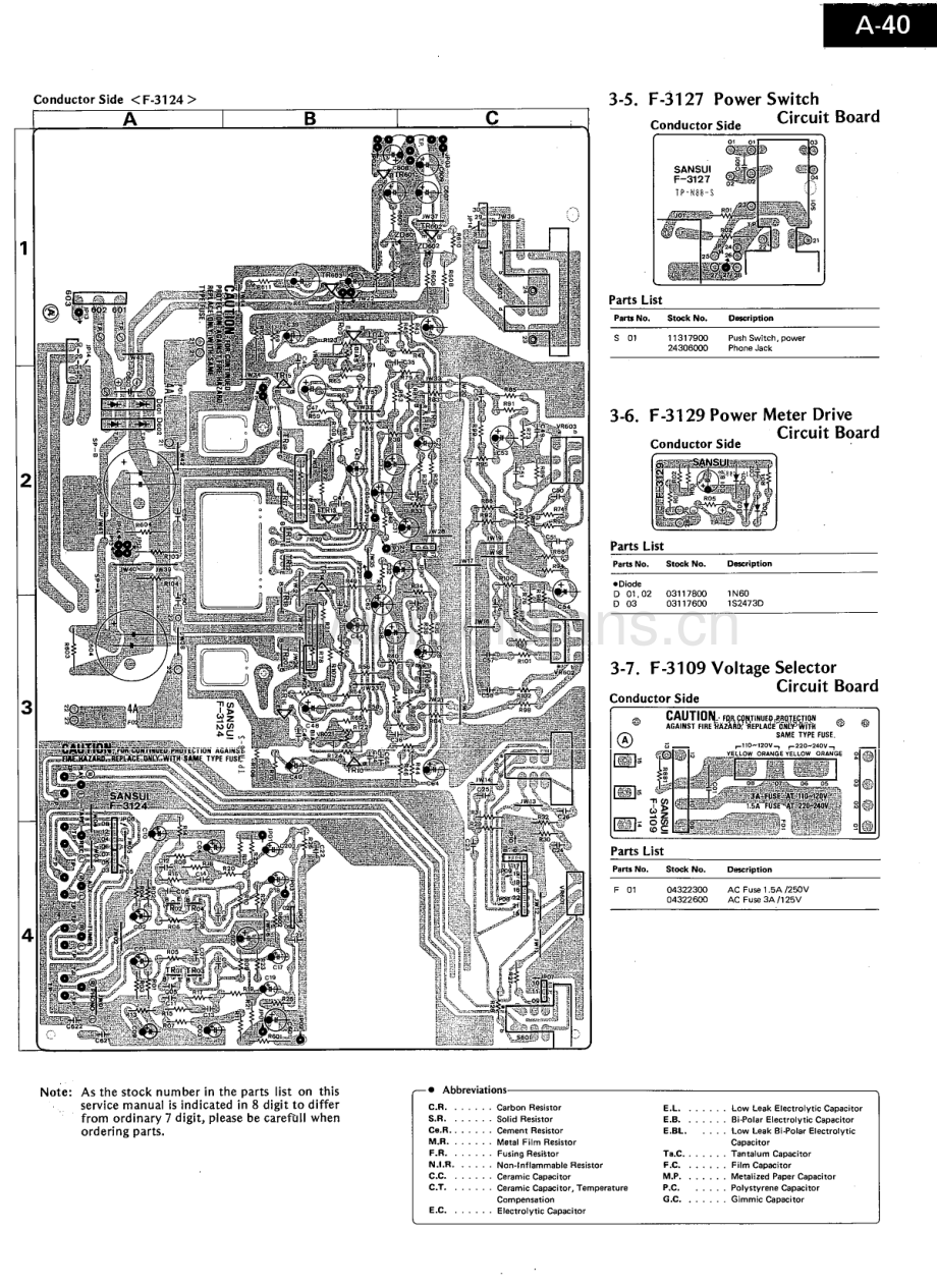 Sansui-A40-int-sm 维修电路原理图.pdf_第3页