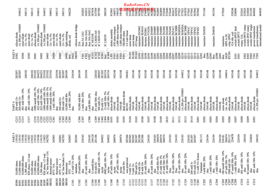 Dynaco-STEREO416-pwr-sch维修电路原理图.pdf_第1页