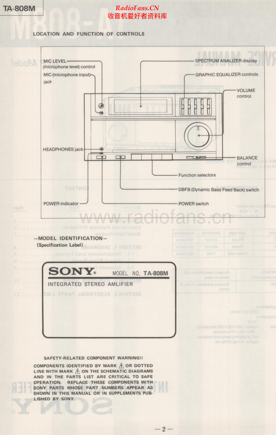 Sony-TA808M-int-sm 维修电路原理图.pdf_第2页