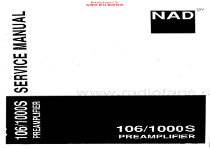 NAD-106-pre-sm 维修电路原理图.pdf