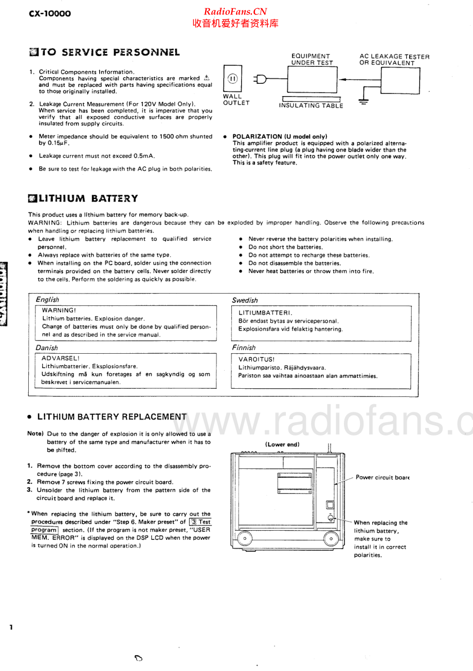 Yamaha-CX10000-pre-sm 维修电路原理图.pdf_第2页