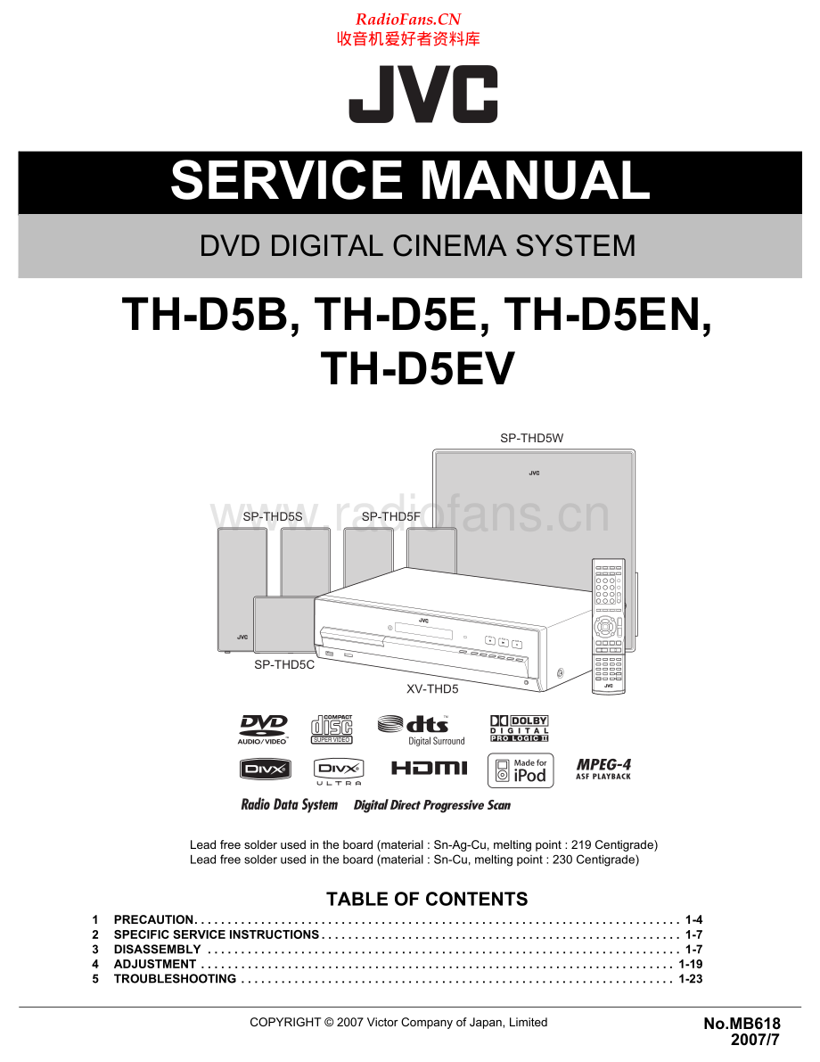 JVC-THD5-ddcs-sm 维修电路原理图.pdf_第1页