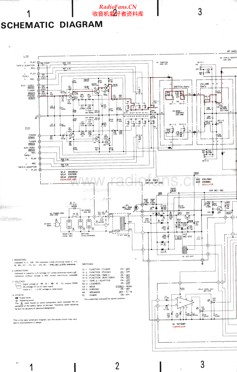 Pioneer-SA620-int-sm 维修电路原理图.pdf_第2页