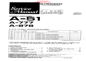 Pioneer-A878-int-sm 维修电路原理图.pdf