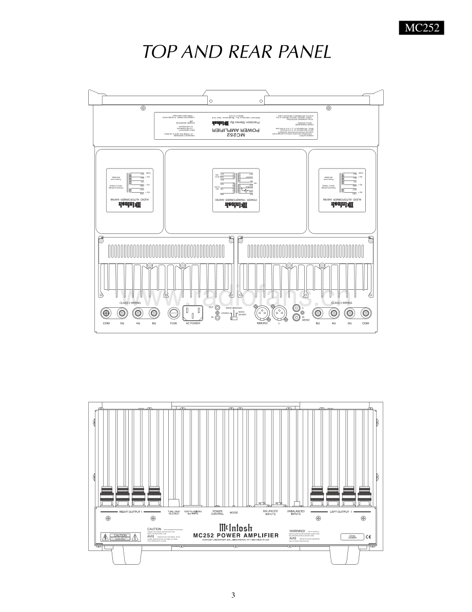 McIntosh-MC252-pwr-sm 维修电路原理图.pdf_第3页