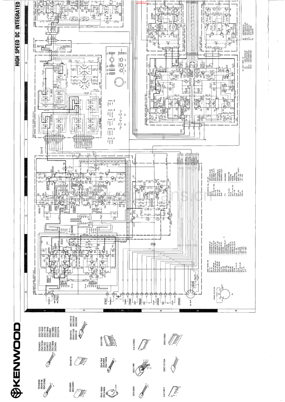 Kenwood-KA907-int-sch2 维修电路原理图.pdf_第1页