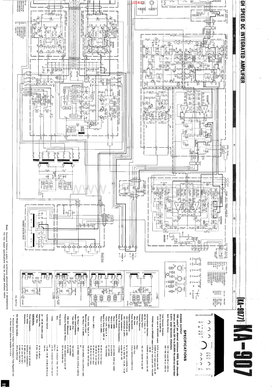 Kenwood-KA907-int-sch2 维修电路原理图.pdf_第2页