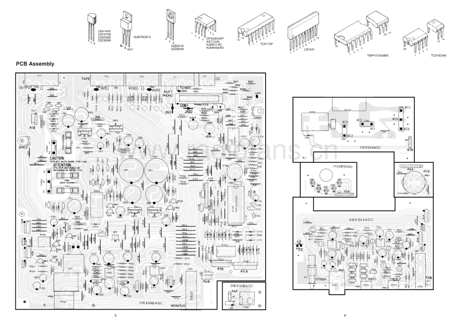 Rotel-RC972-pre-sm 维修电路原理图.pdf_第3页