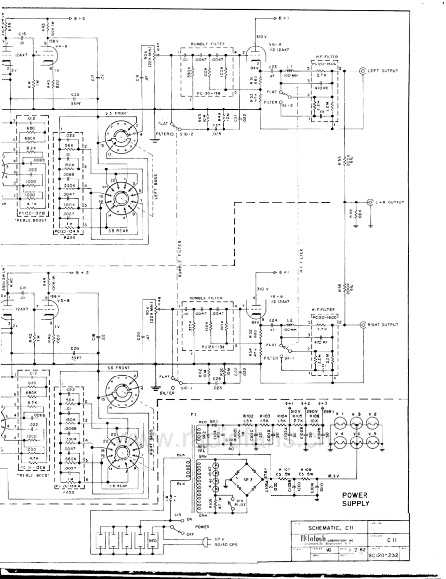 McIntosh-C11-pre-sch1 维修电路原理图.pdf_第3页