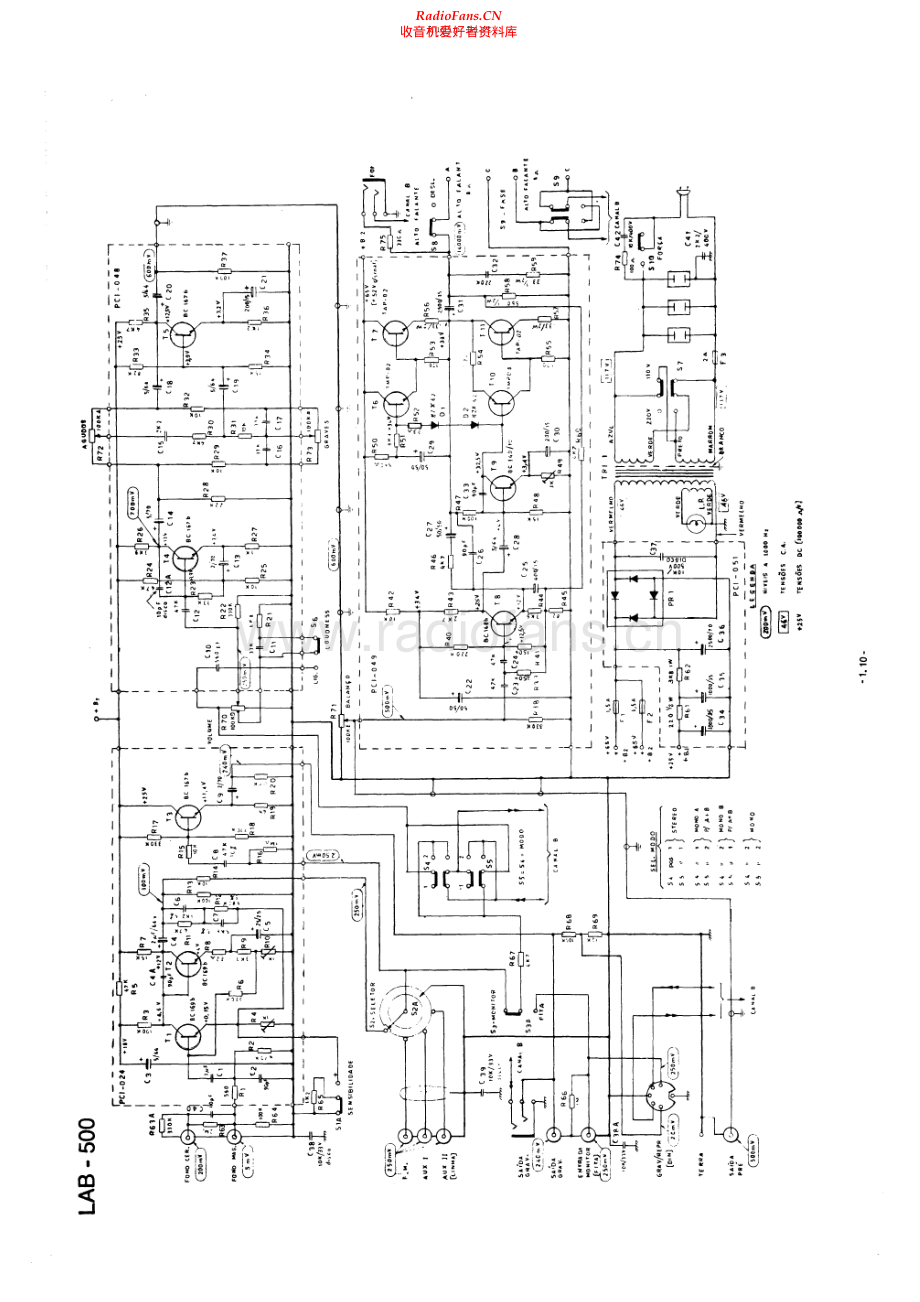 Gradiente-LAB500-int-sch维修电路原理图.pdf_第1页