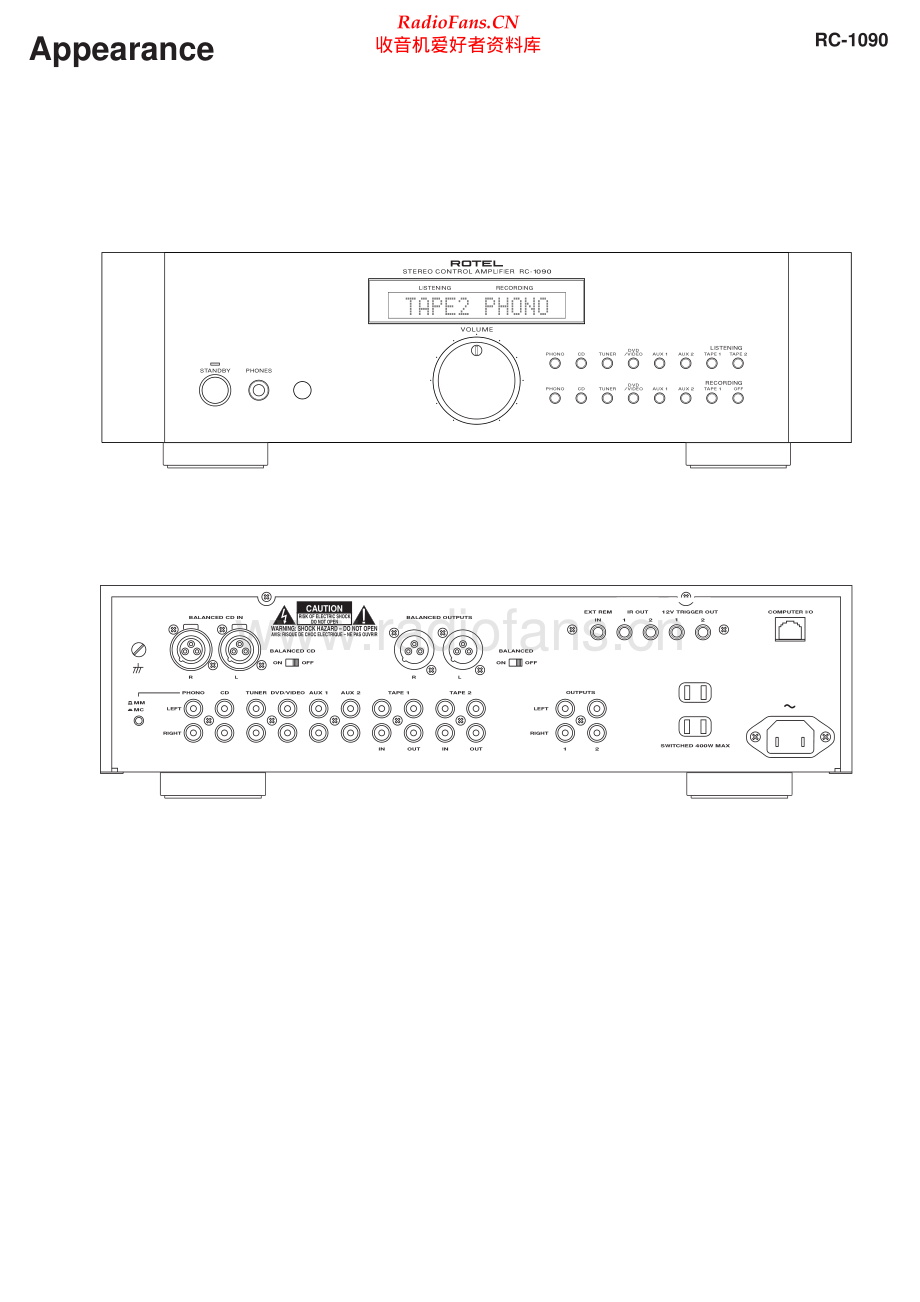 Rotel-RC1090_1-pre-sm 维修电路原理图.pdf_第2页