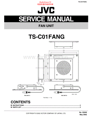 JVC-TSC01Fang-fan-sm 维修电路原理图.pdf