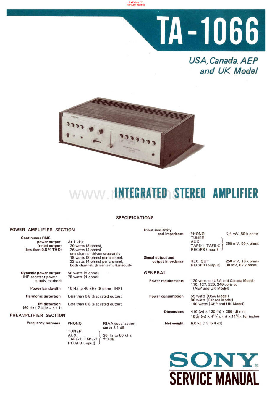 Sony-TA1066-int-sm 维修电路原理图.pdf_第1页