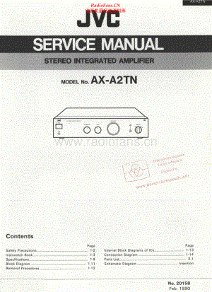 JVC-AXA2TN-int-sm 维修电路原理图.pdf