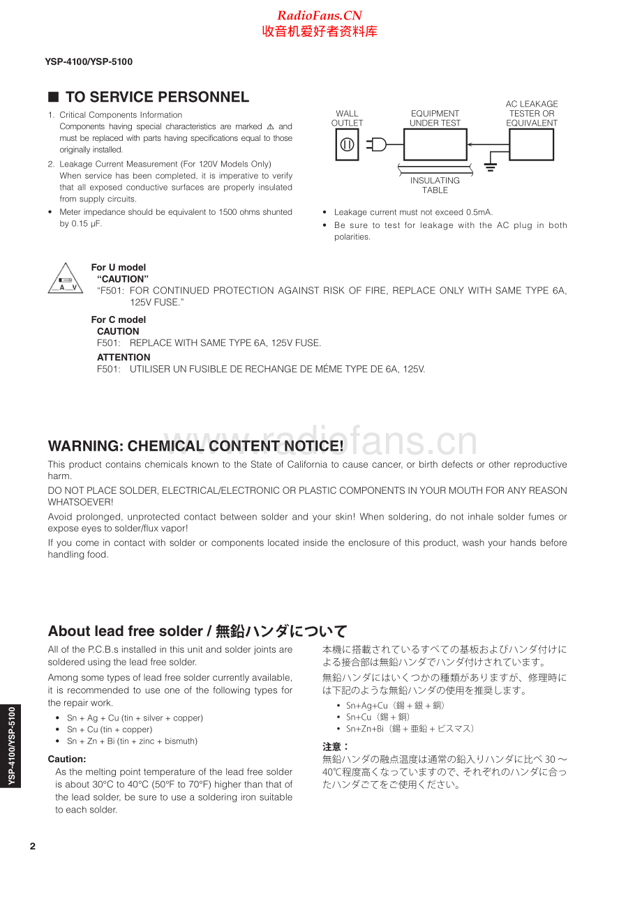 Yamaha-YSP5100-avr-sm(1) 维修电路原理图.pdf_第2页