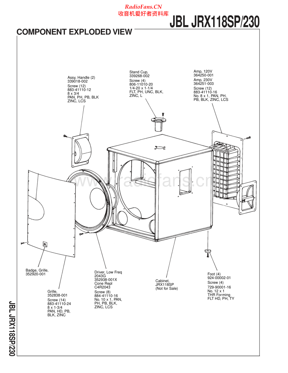 JBL-JRX118SP-sub-sm 维修电路原理图.pdf_第2页