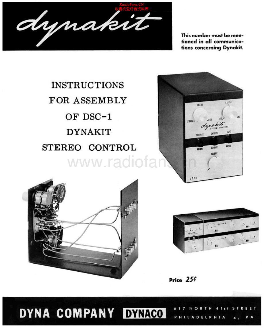 Dynaco-DynakitDSC1-sc-sm维修电路原理图.pdf_第1页