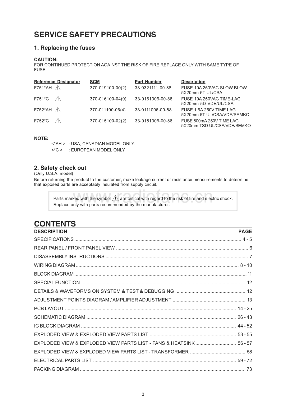 NAD-T773VC-avr-sm 维修电路原理图.pdf_第3页